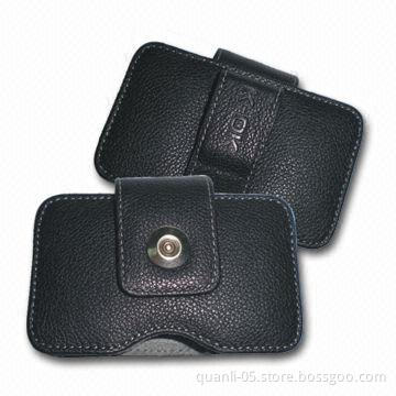 GPS Case, Made of Leather or Fabric, Customized Colors are Accepted